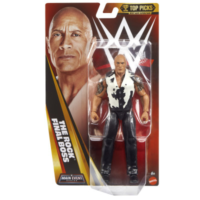 Ігрова фігурка WWE Top Picks The Rock Final Boss (GFT58/2) Ігрова фігурка WWE Top Picks The Rock Final Boss (GFT58/2)