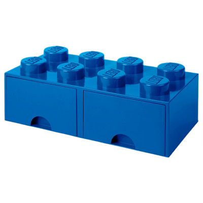 Висувний ящик для зберігання LEGO Lifestyle Цеглинка 8 синій (40061731) Висувний ящик для зберігання LEGO Lifestyle Цеглинка 8 синій (40061731)