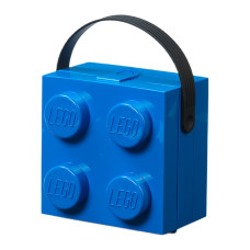 Бокс для зберігання з ручкою LEGO Lifestyle Цеглинка синій (40240002)