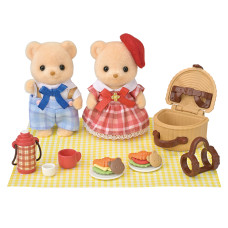 Ігровий набір Sylvanian Families Бісквітні ведмеді Сестричка та Братик на пікніку (5852)