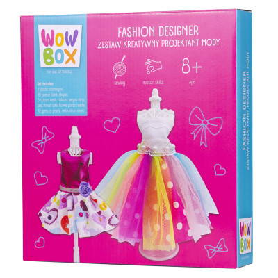 Набір для творчості Wow Box Вчимося шити Дизайнер одягу (WOW0276) Набір для творчості Wow Box Вчимося шити Дизайнер одягу (WOW0276)