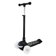 Самокат Країна Іграшок LED підсвітка чорний (SC9027/1)