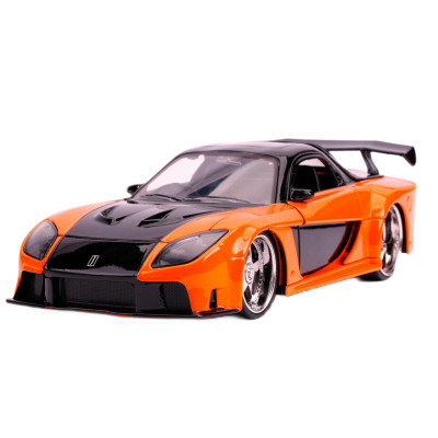 ​Автомодель Jada Форсаж Мазда RX-7 помаранчева (9330732314R00)