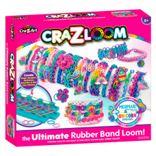 Набір для виготовлення браслетів Cra-Z-Art Charm loom studio Mermaid and unicorn (17350CRA)