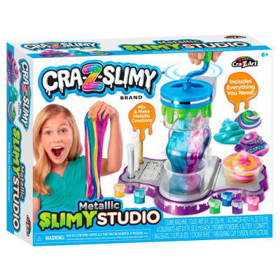 Набір для творчості Cra-Z-Art Metallic slimy studio (60016CRA)