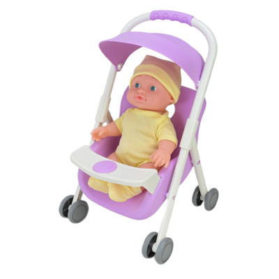 Ігровий набір Країна Іграшок Лялька з візочком (YL338-2)