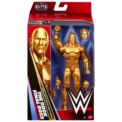 Ігрова фігурка WWE Elite Collection The Rock Final Boss (GDF60/7) Ігрова фігурка WWE Elite Collection The Rock Final Boss (GDF60/7)