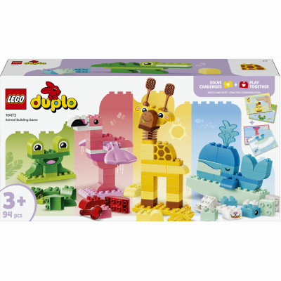 Конструктор Lego DUPLO Гра з побудови тварин (10472) Конструктор Lego DUPLO Гра з побудови тварин (10472)
