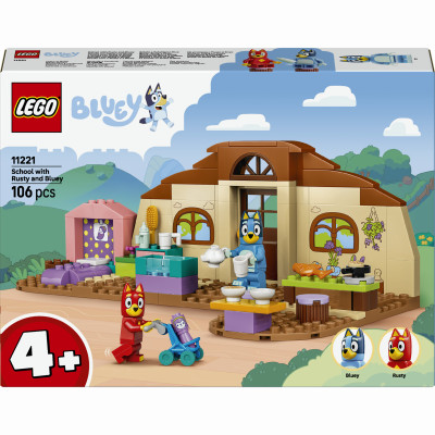 Конструктор Lego Bluey Школа з Расті та Блуї (11221) Конструктор Lego Bluey Школа з Расті та Блуї (11221)