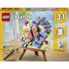 Конструктор LEGO Creator Декоративний живопис «Квіткове мистецтво» (31390)