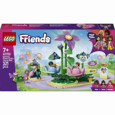 Конструктор LEGO Friends Карусель із квітами й чашками та казкова фотобудка (42702) Конструктор LEGO Friends Карусель із квітами й чашками та казкова фотобудка (42702)