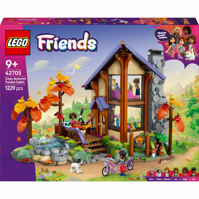 Конструктор LEGO Friends Затишний лісовий будиночок для осіннього відпочинку (42705) Конструктор LEGO Friends Затишний лісовий будиночок для осіннього відпочинку (42705)