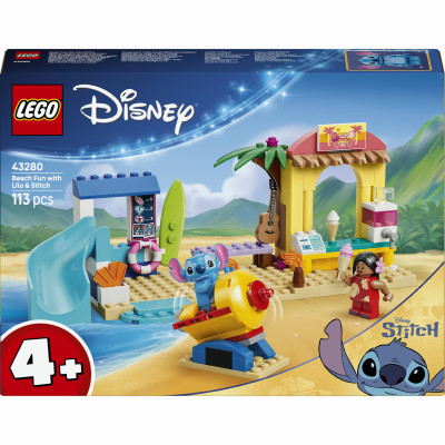 Конструктор LEGO Disney Веселощі на пляжі з Ліло і Стічем (43280) Конструктор LEGO Disney Веселощі на пляжі з Ліло і Стічем (43280)