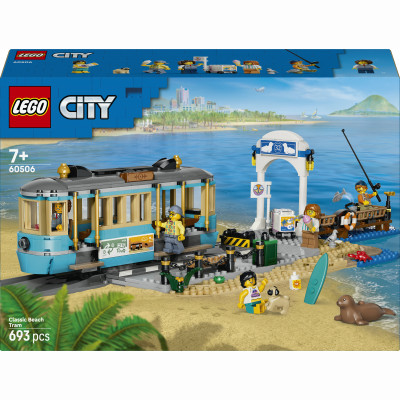 Конструктор LEGO City Класичний трамвай до пляжу (60506) Конструктор LEGO City Класичний трамвай до пляжу (60506)