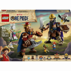 Конструктор LEGO One Piece Доррі проти Броґі: гіганти «Малого Саду» (75644)