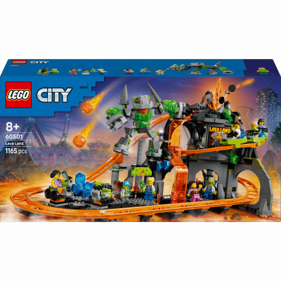 Конструктор LEGO City Парк атракціонів Lava Land (60501) Конструктор LEGO City Парк атракціонів Lava Land (60501)