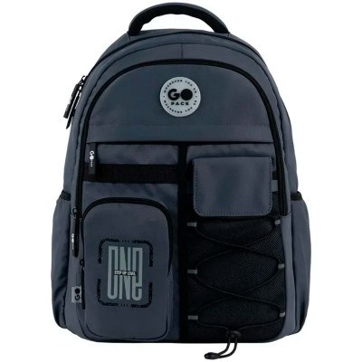 Рюкзак GoPack Education Teens темно-сірий (GO26-184L-4) Рюкзак GoPack Education Teens темно-сірий (GO26-184L-4)