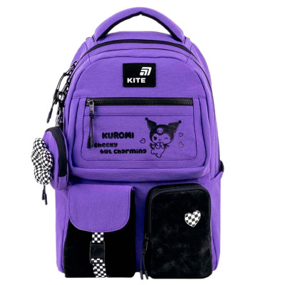 Рюкзак Kite Education teens Kuromi (HK26-2587M-1) Рюкзак Kite Education teens Kuromi (HK26-2587M-1)