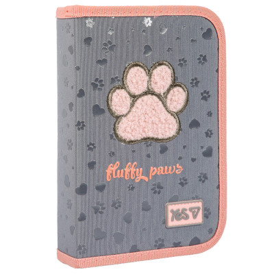 ​Пенал Yes HP-02 Cute paws твердий одинарний без клапана (533866)