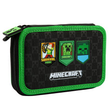 ​Пенал Yes HP-01 Minecraft Adventure твердий подвійний (533718)