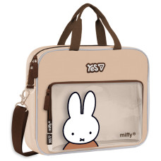 Сумка шкільна Yes В-1 Miffy Bunny А4 формат (550420)