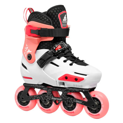 Роликові ковзани Rollerblade Apex платиново-коралові розмір 37-40 (8059791073146) Роликові ковзани Rollerblade Apex платиново-коралові розмір 37-40 (8059791073146)