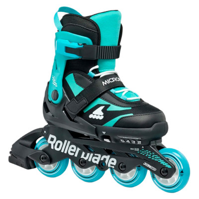 Роликові ковзани Rollerblade Microblade чорно-блакитні розмір 36.5-40 (8059791073214) Роликові ковзани Rollerblade Microblade чорно-блакитні розмір 36.5-40 (8059791073214)