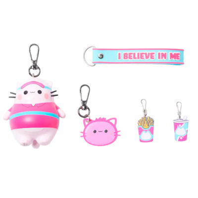 Набір брелоків Pembe The Pink Cat Рожева фантазія I believe in me рожевий (40313/3) Набір брелоків Pembe The Pink Cat Рожева фантазія I believe in me рожевий (40313/3)