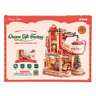 Конструктор Robotime Rokr 3D Фабрика мрій 449 деталей (EAB01) в Ровном