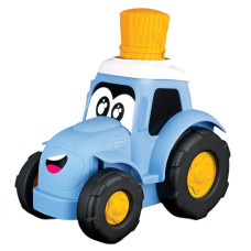 ​Трактор іграшковий Bb Junior Press&Go блакитний (16-89026/2)