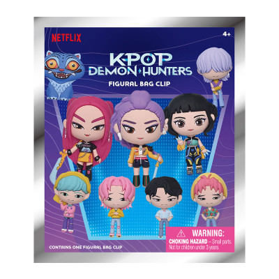 Брелок-сюрприз Monogram K-Pop Demon hunters Кейпоп-мисливиці на демонів S1 (32775) Брелок-сюрприз Monogram K-Pop Demon hunters Кейпоп-мисливиці на демонів S1 (32775)