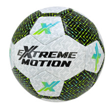 Мяч футбольный Extreme motion №5 TPU Білий з чорно-зеленим візерунком (FX2604/1)
