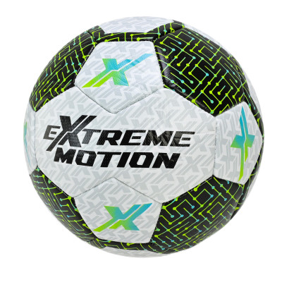 Мяч футбольный Extreme motion №5 TPU Білий з чорно-зеленим візерунком (FX2604/1) Мяч футбольный Extreme motion №5 TPU Білий з чорно-зеленим візерунком (FX2604/1)