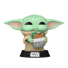 Фігурка Funko Pop Star Wars Мандалорець і Ґроґу Ґроґу із сендвічем (90821)