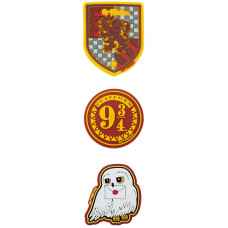 Набір бейджів на липучці Kite Harry Potter 3 шт (HP26-3012)