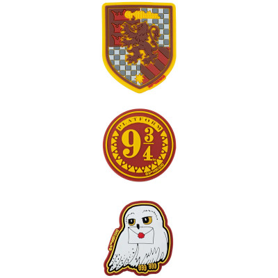 Набір бейджів на липучці Kite Harry Potter 3 шт (HP26-3012)