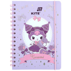 ​Блокнот на спіралі Kite Kuromi A5 (HK26-190-2)