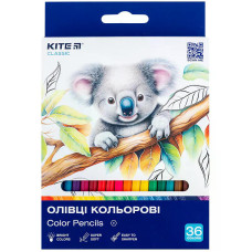 Олівці кольорові Kite Classic 36 шт (K-057)