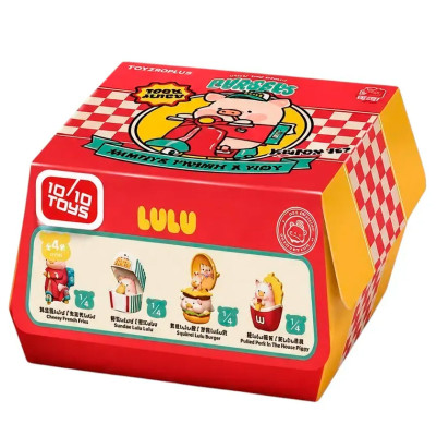 Фігурка-сюрприз 10/10 Toys LuLu the Piggy Burger Express Movable Series (LULU1310) Фігурка-сюрприз 10/10 Toys LuLu the Piggy Burger Express Movable Series (LULU1310)