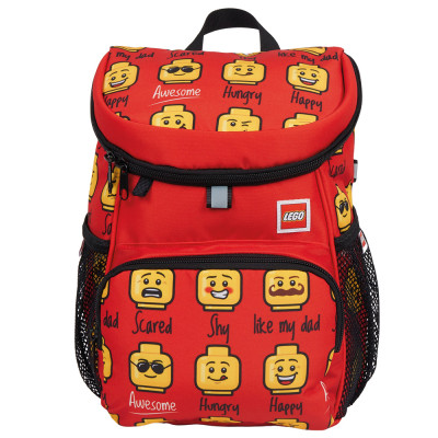 Рюкзак LEGO Lifestyle Beanie Minifigures red Today I feel (20349-2623) Рюкзак LEGO Lifestyle Beanie Minifigures red Today I feel (20349-2623)