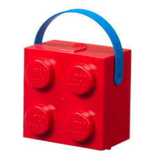 Бокс для зберігання з ручкою LEGO Lifestyle Цеглинка червоний (40240001)
