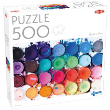Пазл Tactic Акварельні фарби 500 елементів (60668)