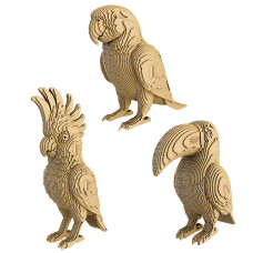 ​3D пазл Cartonic Tropical birds trio (CARTTRIOBIRDS)