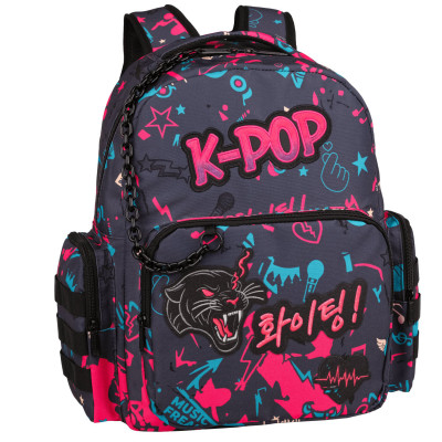 Рюкзак шкільний CoolPack Caro K-Pop black (F167036) підлітковий Рюкзак шкільний CoolPack Caro K-Pop black (F167036) підлітковий