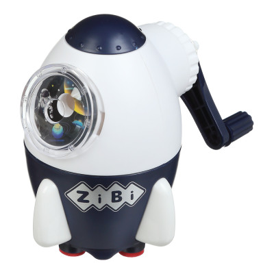 Чинка ZiBi Kids Line Rocket механічна біла (ZB.5505) Чинка ZiBi Kids Line Rocket механічна біла (ZB.5505)