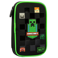 Пенал Yes PH-35 Pink Minecraft Reality з LED (533778)