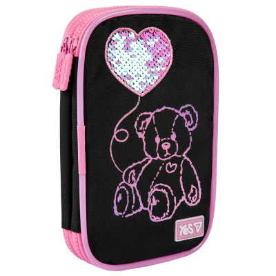 Пенал Yes PH-35 Pink Bear з LED (533777)