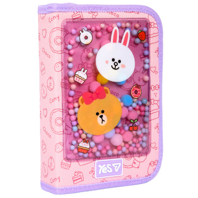 Пенал Yes HP-03 Line Friends Always Together (533731) Пенал Yes HP-03 Line Friends Always Together (533731)