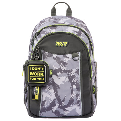 Рюкзак Yes Grey TS-60L (550405) Рюкзак Yes Grey TS-60L (550405)