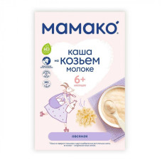 Каша на козячому молоці Мамако Вівсяна, з 6 міс., 200 г Каша на козячому молоці Мамако Вівсяна, з 6 міс., 200 г